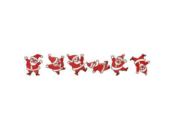 Christmas Santa Embroidery Design