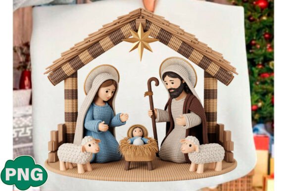 Joy Christmas Faux Embroidery PNG, Latch
