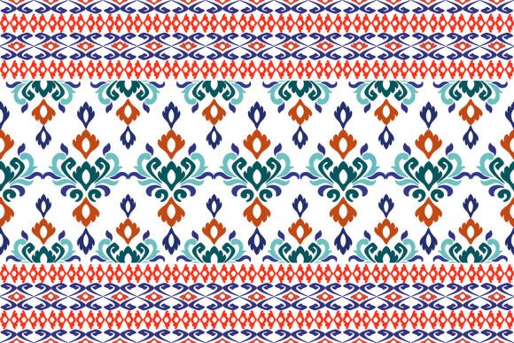 Multicolor Folk Embroidery Seamless